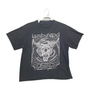Lamb Of God Shirt Mens XL Extra Large Desolation Black Band Tee Metal Trashed